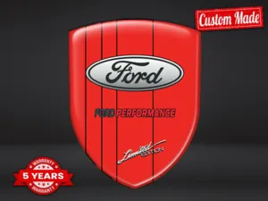 Ford Selbstklebeetikett Pro Max Robust Elegant Layout